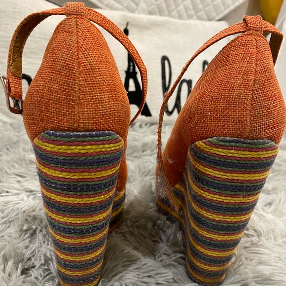 Jeffrey Campbell Pizan-Fab Wedges - Picture 2 of 5